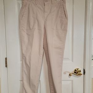 Loft khaki cotton pants